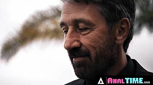 arya fae explores her goth style in an intimate anal scene