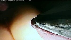 blindfolded wife, are you ready for the rabbit?