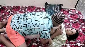 Indian Muslim Milf Bhabhi Takes Creampie from Big Desi Dick in Homemade Sex