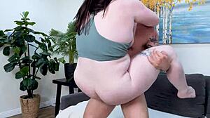 Big Booty BBW Yoga Slut Paige Steele Gets Wet Pussy Pounded by Steve Rickz