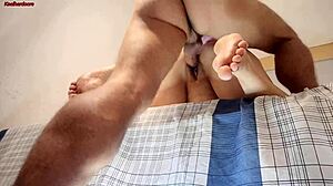 Hotwife's Tight Ass Gets Filled with Cum in Homemade Anal