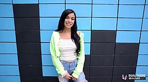 Savannah Sixx Feels Intense During Casting Fuck