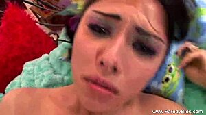 Brunette Milf Sucks Big Black Cock