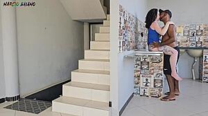 Wife asks, Fucking my mom while I clean?