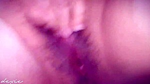 pinay chubby girl teases in black lingerie solo