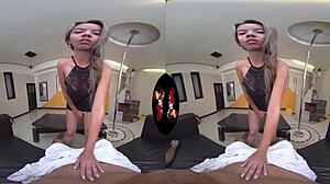 Vrlatina Com Gorgeous Teen Vr Fun