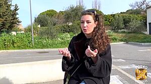 Livia jeune, beautiful with big tits, wants to get fucked hard by amateurs