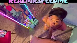 Just Sucked This Big Black Dick Yesterday!