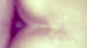 Malaysian babe takes doggystyle creampie from monster cock