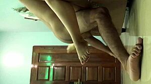 Best Friend's Wife Cheats in Amazing Doggy Sex on Floor