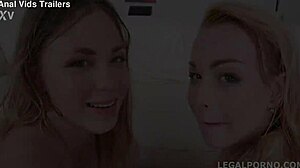 Selvaggia, Monika Wild, and Anna Rey in Balls Deep Anal with Creampie to Mouth