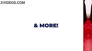 British Blonde with Strapon?