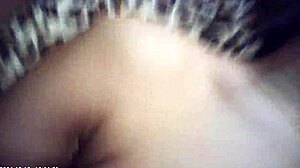 blonde asian pornstar in glasses bent over for doggystyle sex backstage