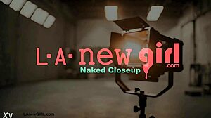 Striking Dark-Haired Stunner Shows Her Sexy Body!