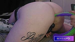 i'm a curvy babe in a kinky anal dildo fuckfest with big cocks and doggystyle