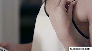 Teen dominated by bold older guy in submission