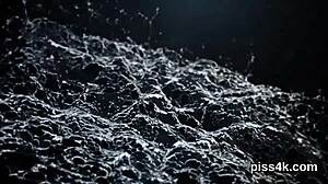 nice lesbo girls squirt wet vaginas during pee play