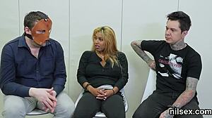 Peculiar chick endures painful anal therapy in bizarre asylum