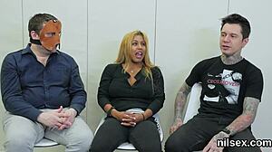 Peculiar chick endures painful anal therapy in bizarre asylum