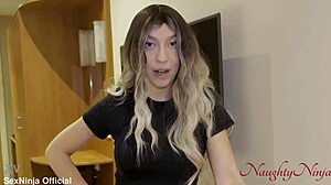 Step-mom helps motivation with blowjob