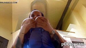 Krystal Swift's big tits boing in amateur scene?