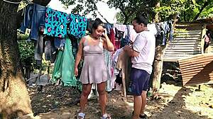 fulfilling pregnant woman's lesbian cravings with sucking and assfucking!