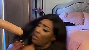 Lexo Butterfly sucks that cock off the wall hard