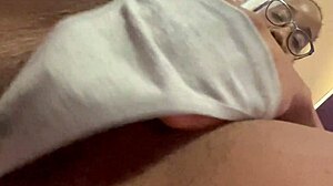 Black Girl Chills While Rubbing Her Pussy in Close Up Masturbation