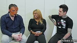 Peculiar chick endures painful anal therapy in bizarre asylum