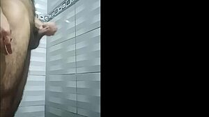 Masturbating in shower for neighbor!