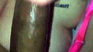 White girl emily sucking dick in interracial