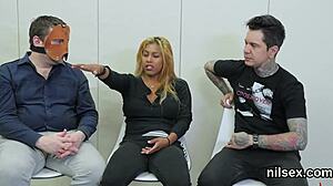 Peculiar chick endures painful anal therapy in bizarre asylum