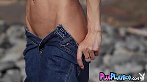 big tits asian posed with sexy latina milf after striptease