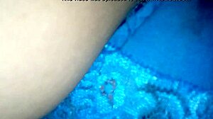 Blue Panties on My Wife in the First Part of Our Bedroom Scene