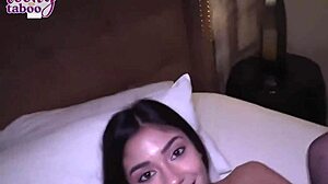 xxlayna got a crush on stepdad mr brogan cums inside her wet pussy