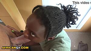 Horny black girlfriend craves white cock pov on safari