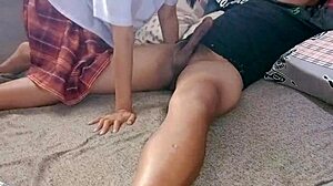 quicky cum inside and outside my juicy pussy with delivery driver slut fingering fat muff diving passionate dorm deepthroat cunilingus romantic