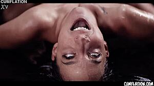 Amirah Adara Demands Anal Creampie And Gets Filled With Cum In Rough Cumflation