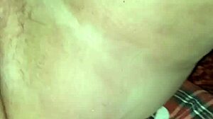Hairy Pussy Suggestively Filled with Cum Inside