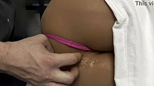 Brothers Prank Stepsister Peeks And Jerks Off Pussy