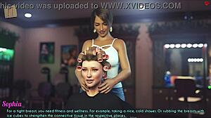 A wife and stepmother plays a thrilling game!