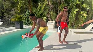 Petite Chloe Chevalier BBC Gangbang BTS