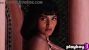 i feel so exposed as angel constance posing naked outdoors