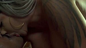 I'm riding that big black cock wildly in cowgirl with my curvy ass and natural tits