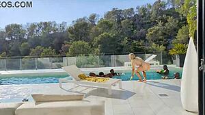 Petite Chloe Chevalier BBC Gangbang BTS