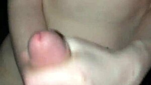 Experiment time turns into a cum shower p1 with big tits wife in hardcore blowjob action