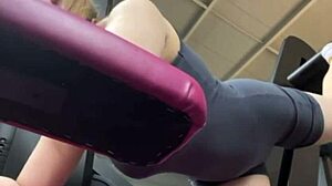 Intense Training Turns Into Hardcore Fucking With BBW In The Gym