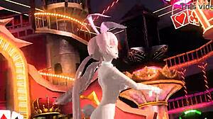 Megurine Luka In Nude Mod Bunny Costume From Blackjack Project Diva
