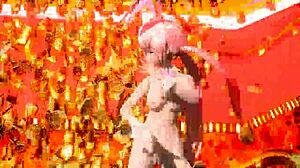 Megurine Luka In Nude Mod Bunny Costume From Blackjack Project Diva
