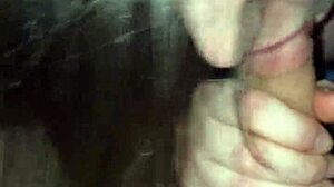 Experiment time turns into a cum shower p1 with big tits wife in hardcore blowjob action